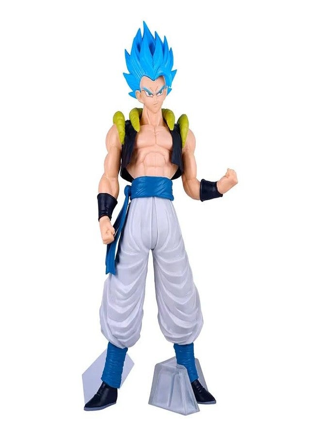 FowWelt Anime Cartoon Character Q Posket Action Figure | Limited Edition | Attractive Lightweight Durable Toy Figures for Home Decors Office Desk and Study Table (Dragon Ball - Gogeta)